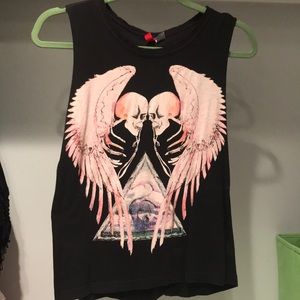 Skull tank top